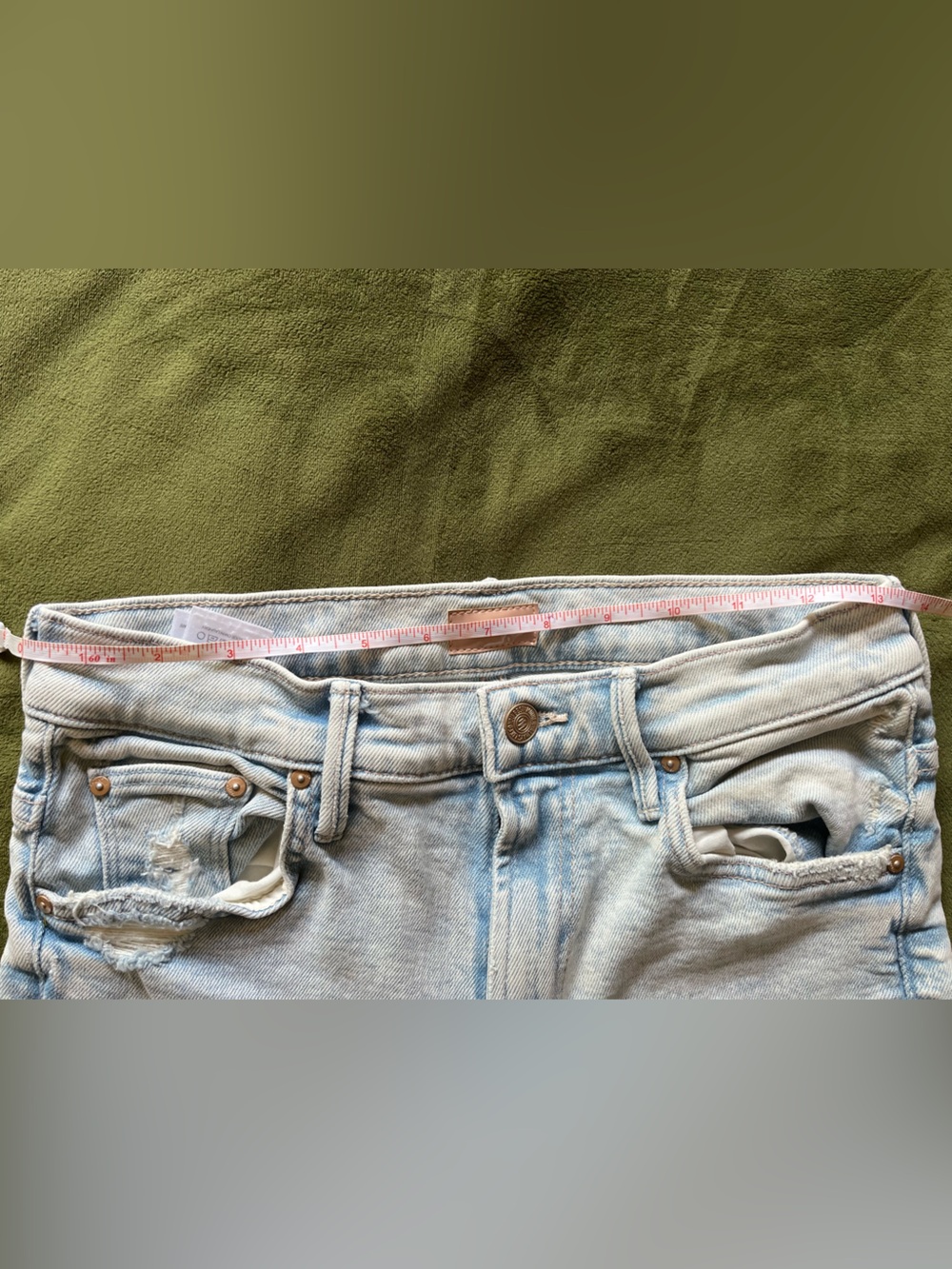 MOTHER Light Blue Women's Jeans - Picture 8 of 9